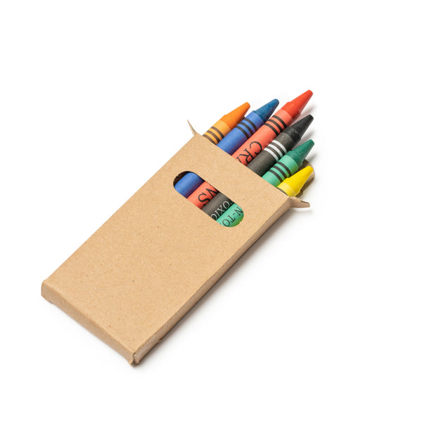 6 ceras de colores