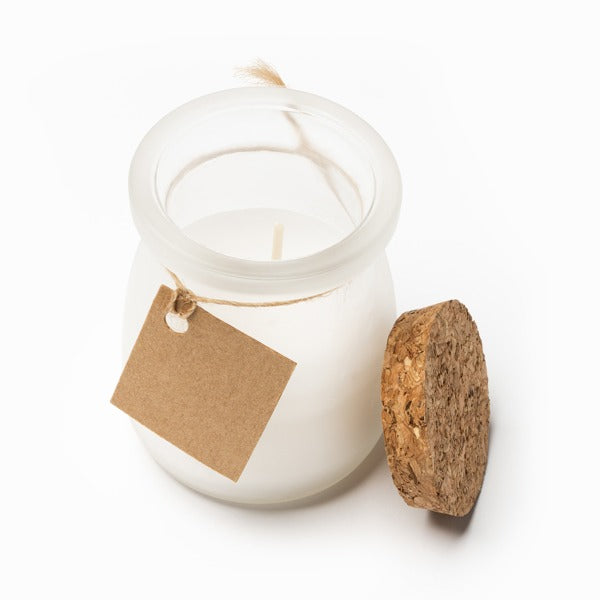 Vela en tarro aroma vainilla